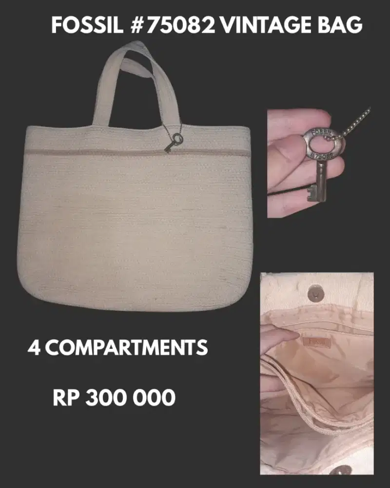 Fossil vintage bag