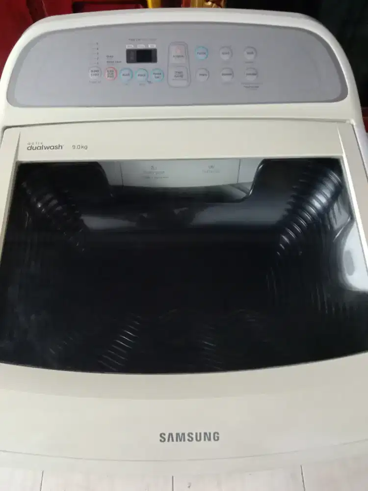 jual mesin cuci 1 tabung samsung 9kg ukuran jumbo otomatis/loeding ori