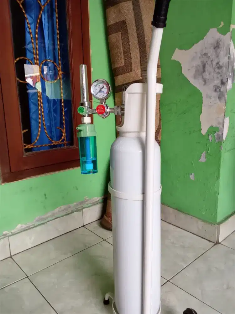 Tabung oksigen kondisi masih mulus