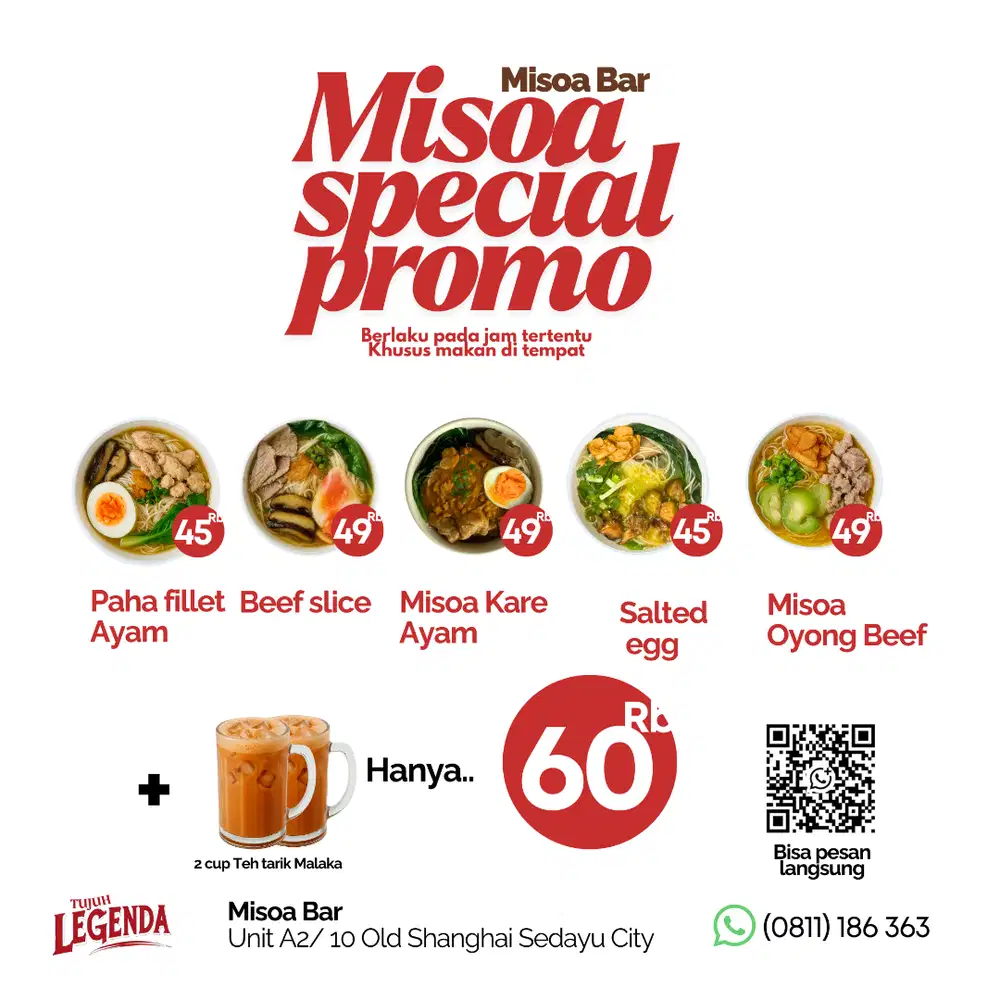 Karyawan Kopitiam di Harapan Indah