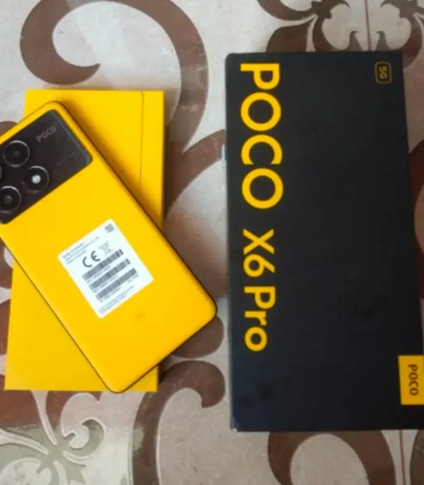 poco x6 pro 12/512 bekas