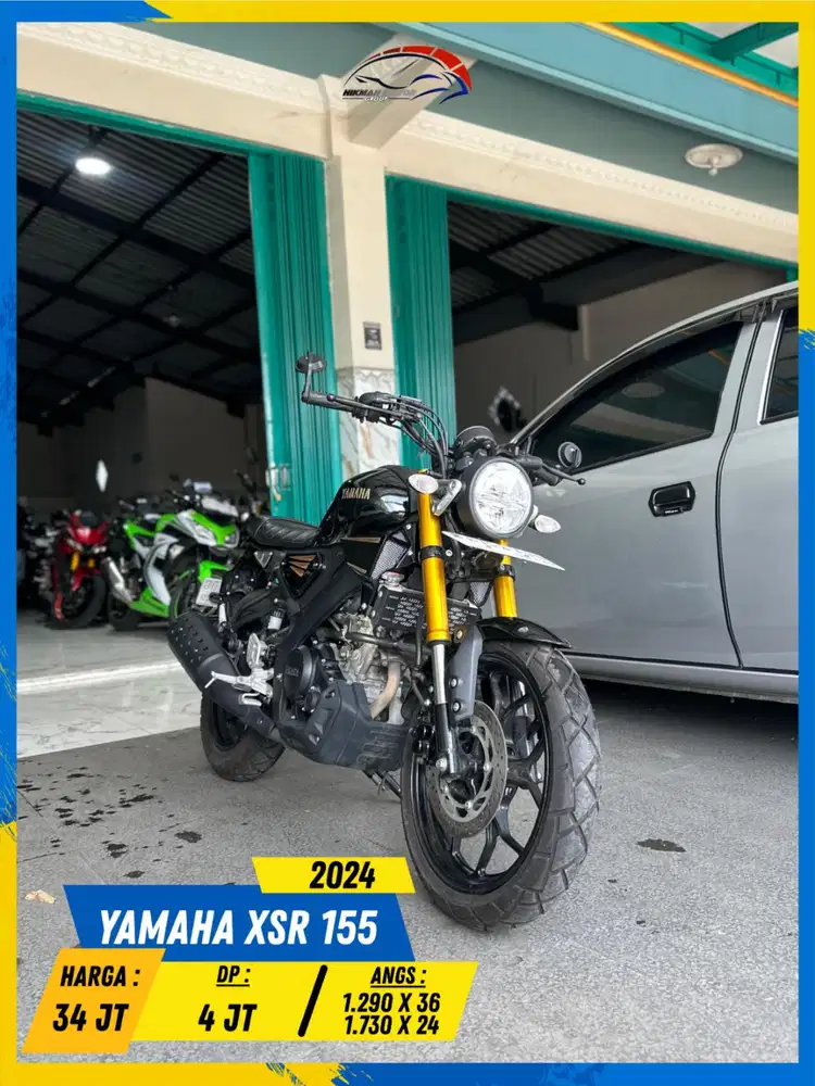 YAMAHA XSR 155 2024 MONGGO GASS MASZEHH HIKMAH MOTOR KEPUH MALANG