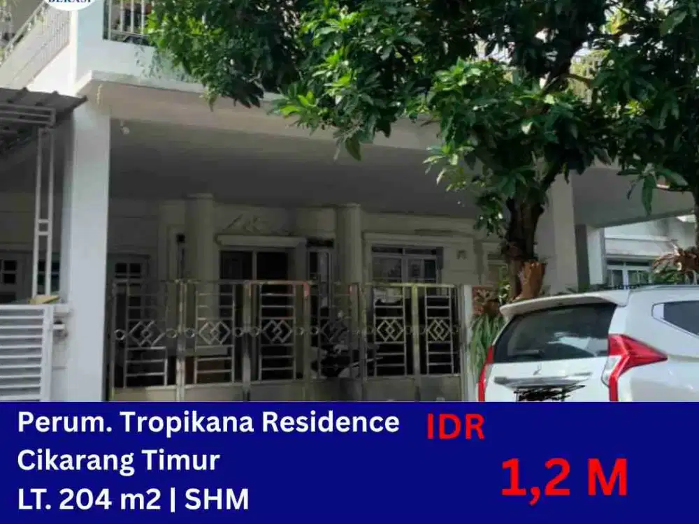 LELANG RUMAH DI TROPIKANA RESIDENCE CIKARANG TIMUR