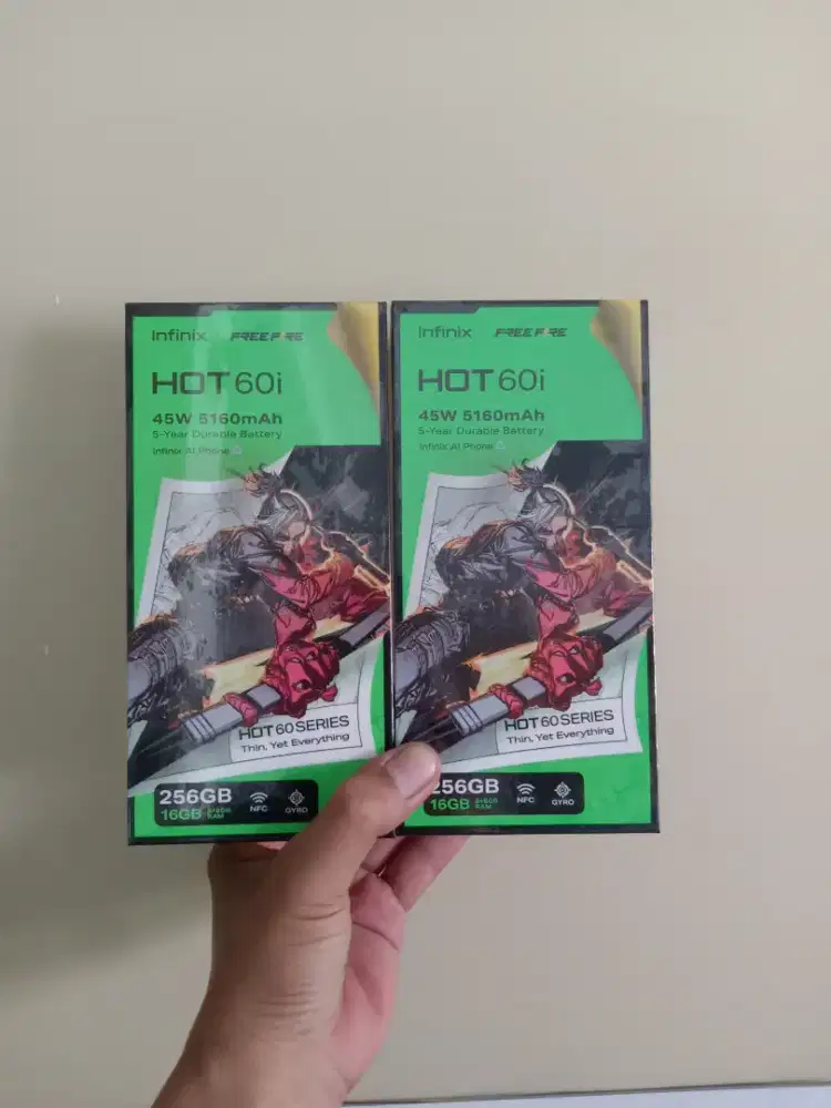 [ Fast respon WA ] Infinix Hot 60i NFC 8+8/256 Garansi resmi 1thn