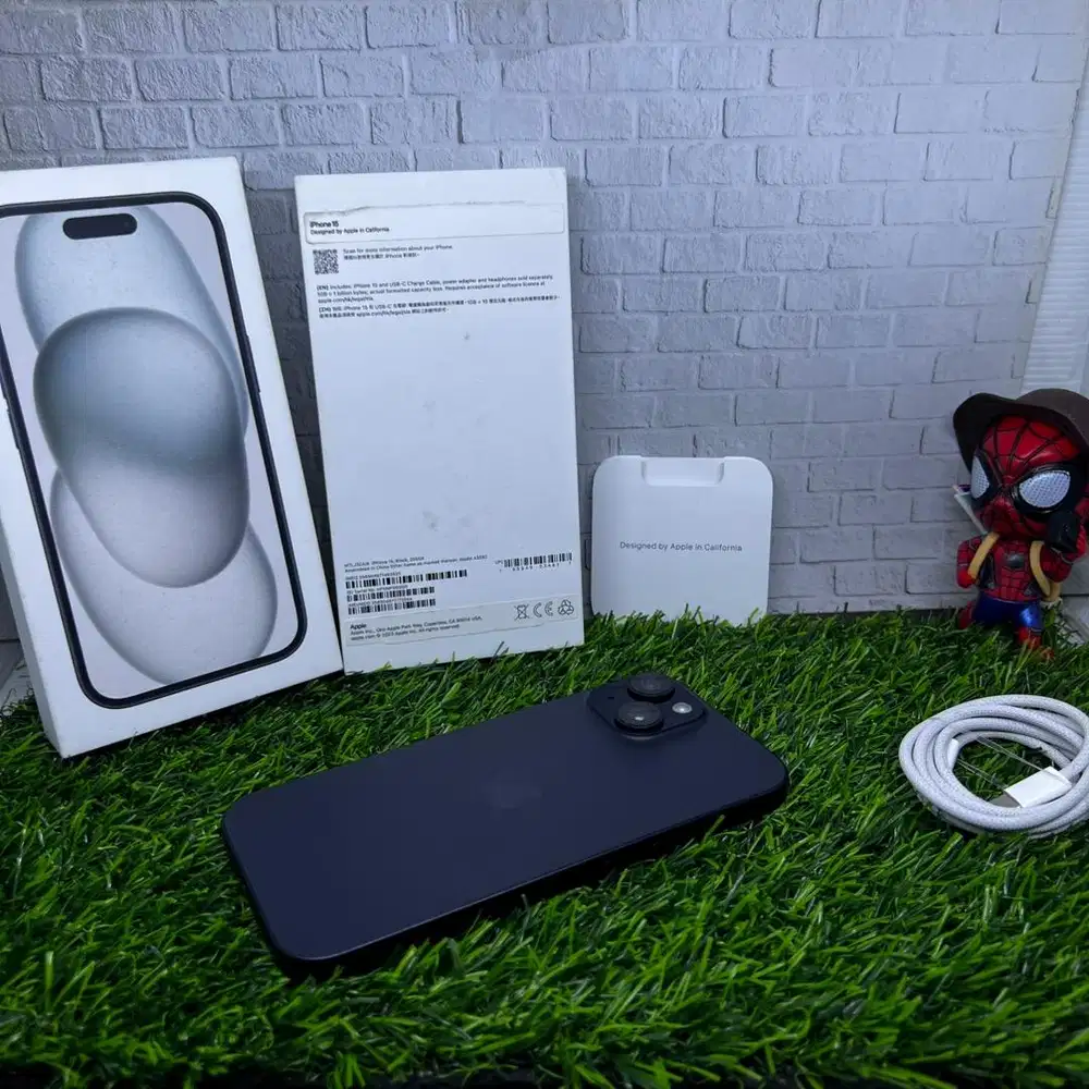 Iphone 15 256 dual sim za/a beacukai fullset original