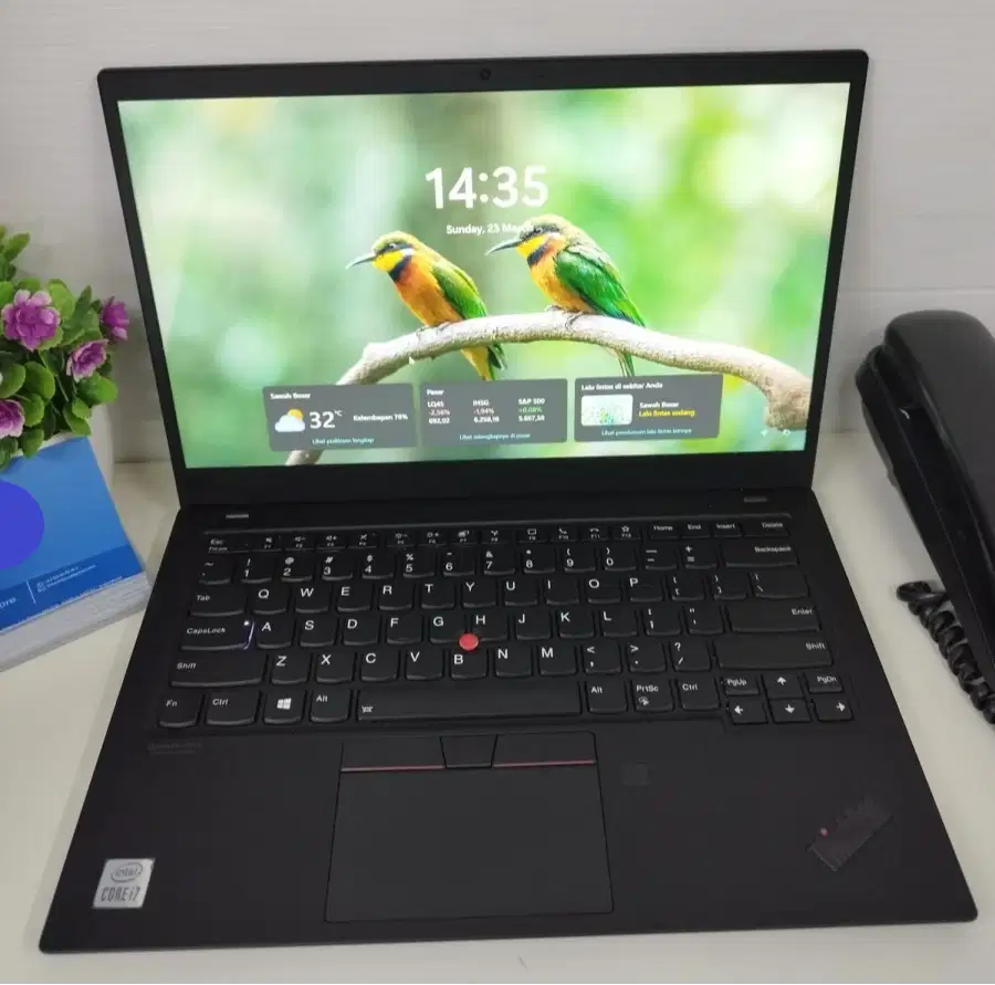 Laptop Lenovo Thinkpad X1 Carbon Core i7- 8565u Ram 16GB 14inch N-SNT