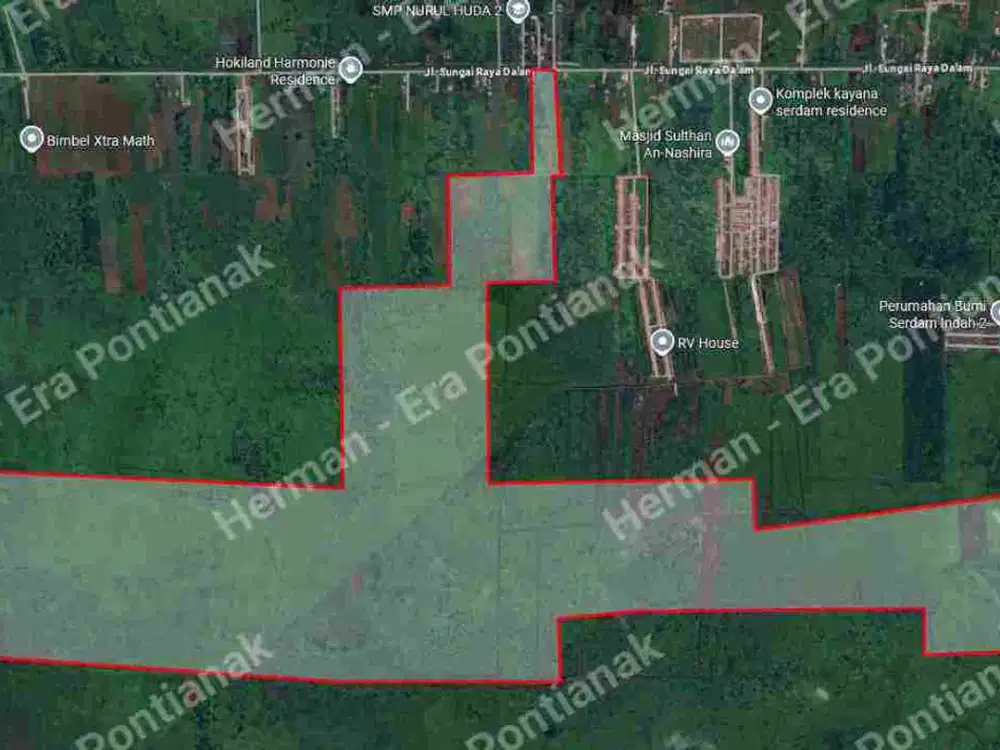 Lahan seluas 300 hektar