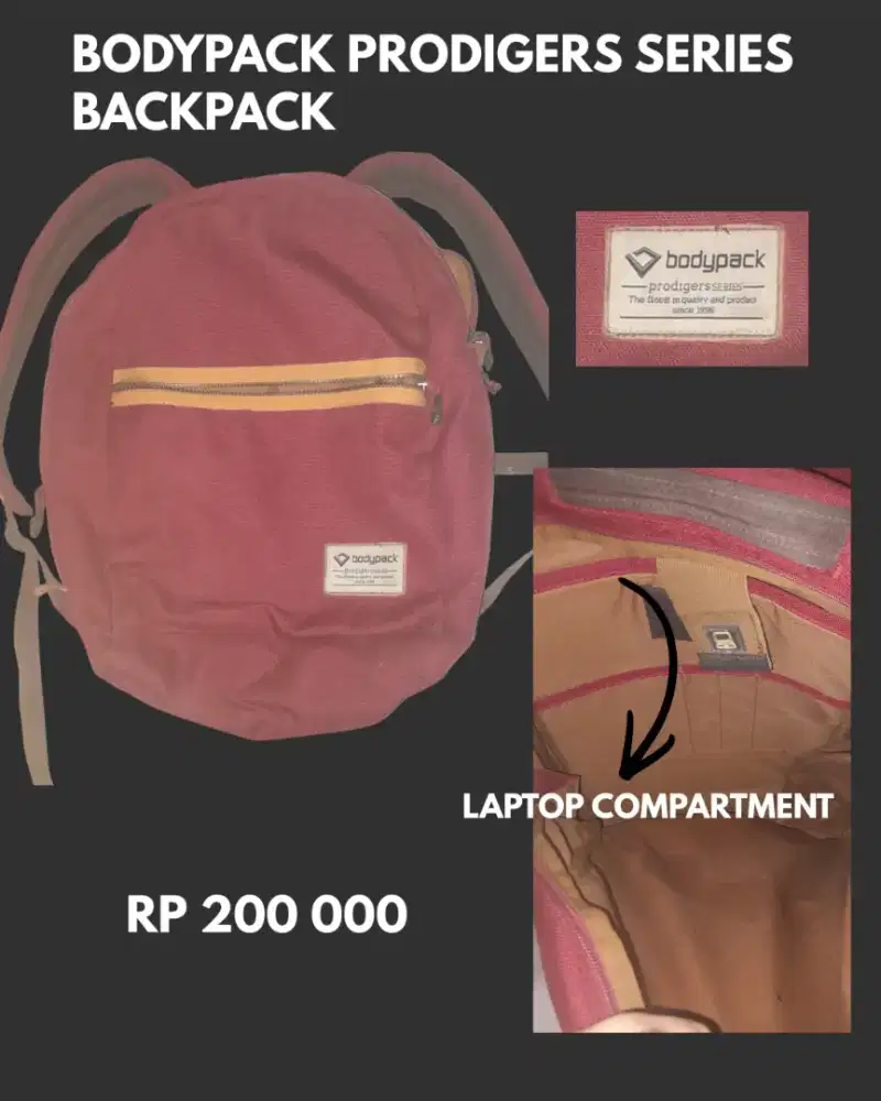 Bodypack prodigers series backpack