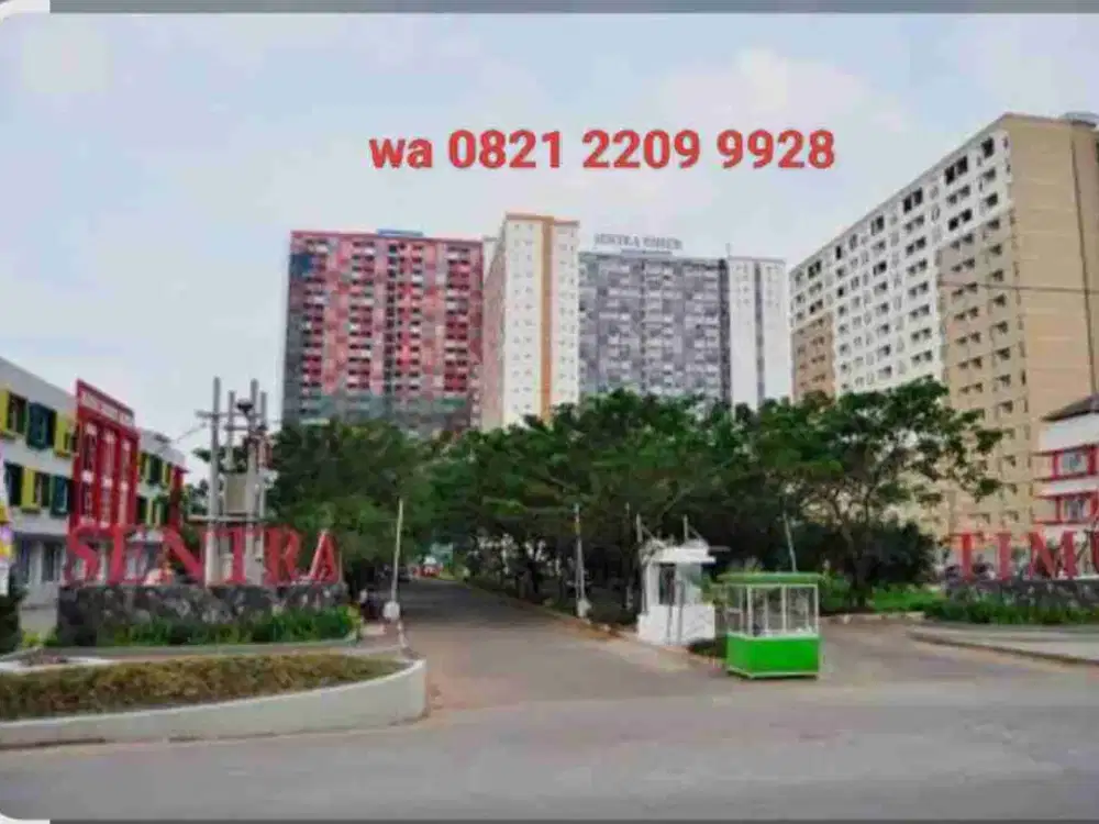 TURUN HARGA!! Apartemen Sentra Timur type 2 Br furnished & free wifi Hanya 260rb/malam