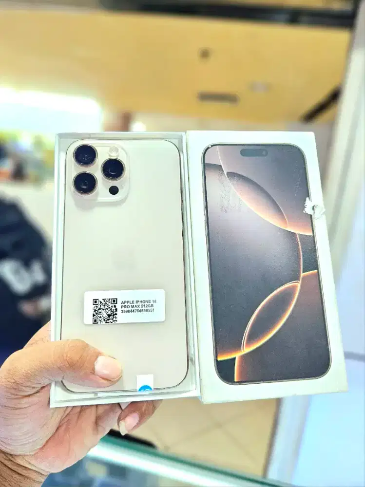 Iphone 16 promax 512 ibox bh 100 open box