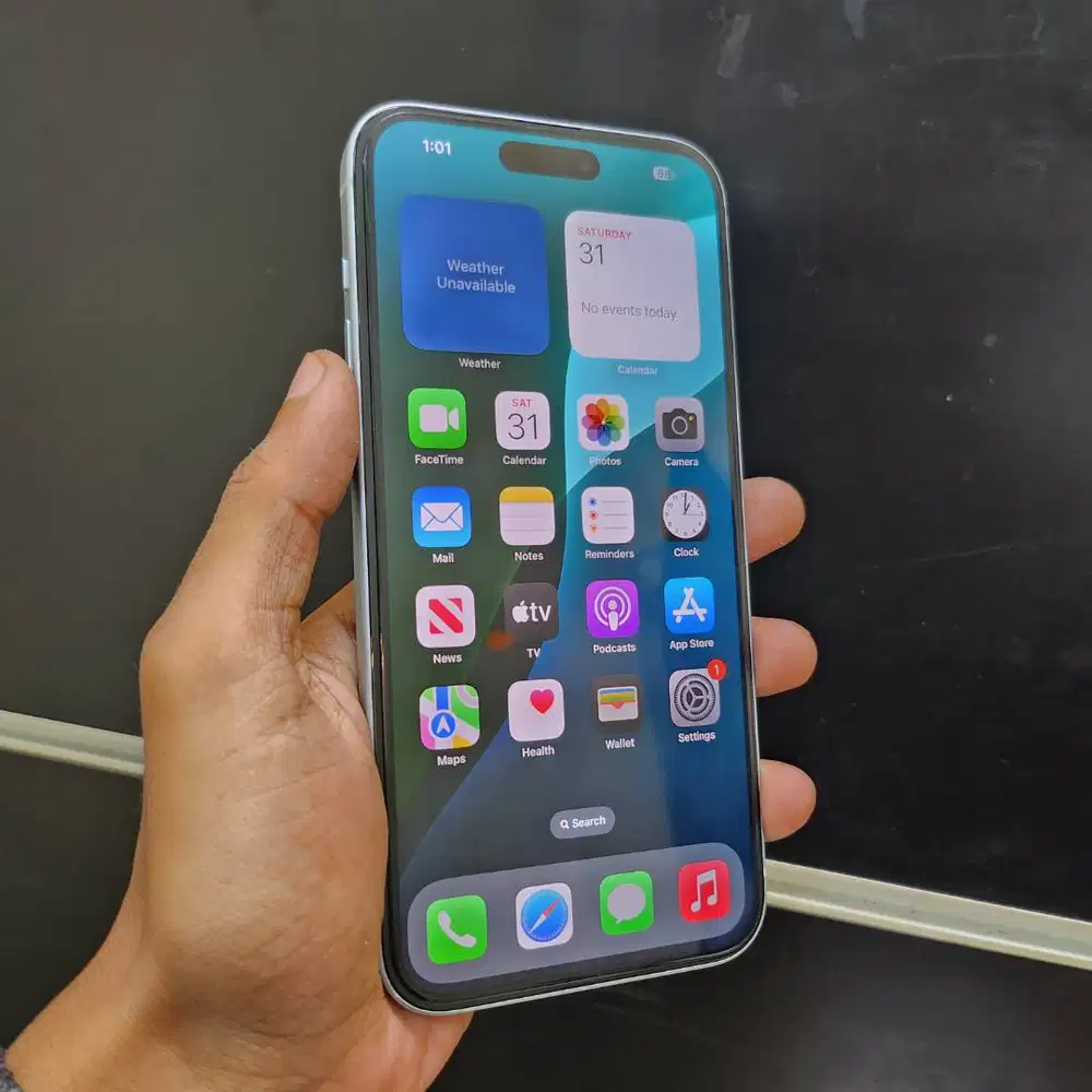 iphone 15 128gb ibox lengkap mulus ori