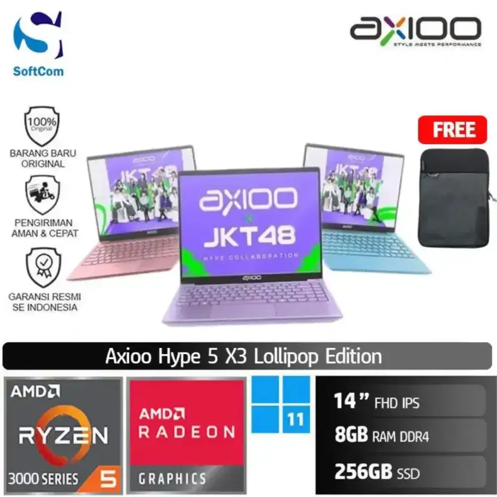 Cicilan laptop Axioo Hype 5 ryzen 5 bisa mulai tanpa dp