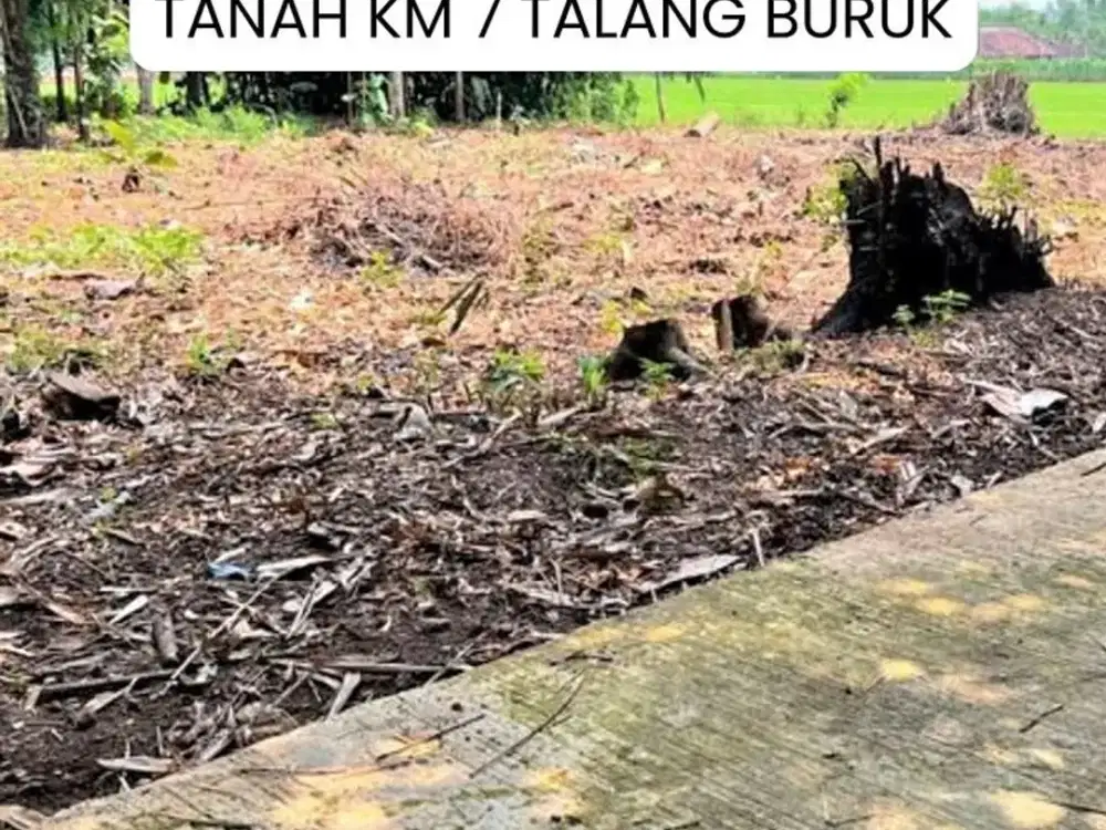 Dijual Tanah KM7 Talang buruk / shm
