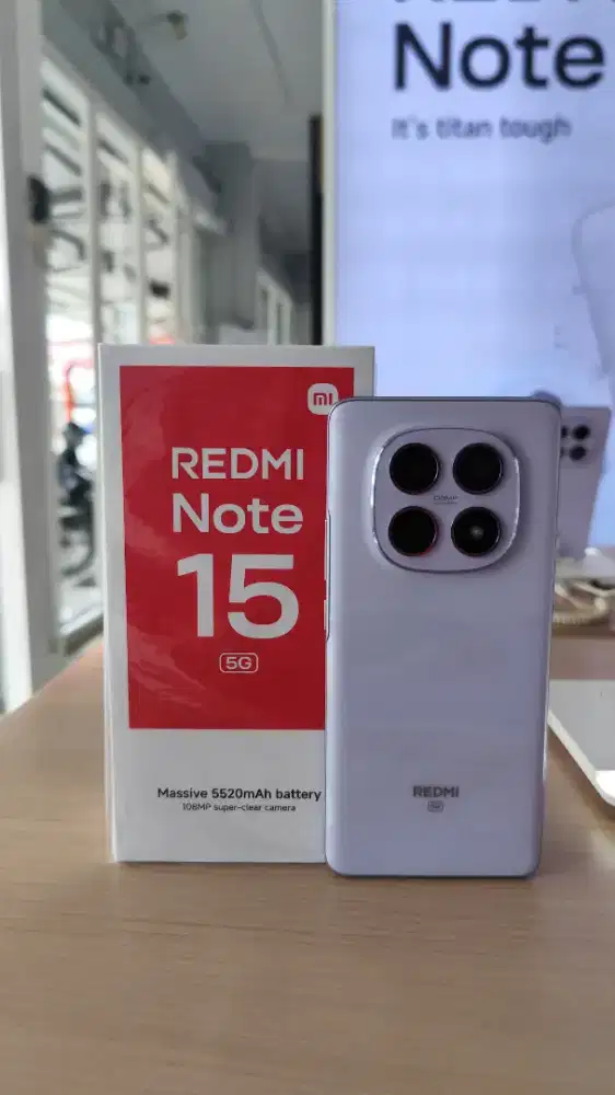 PROMO REDMI NOTE 15 5G 8/256 NEW SEGEL