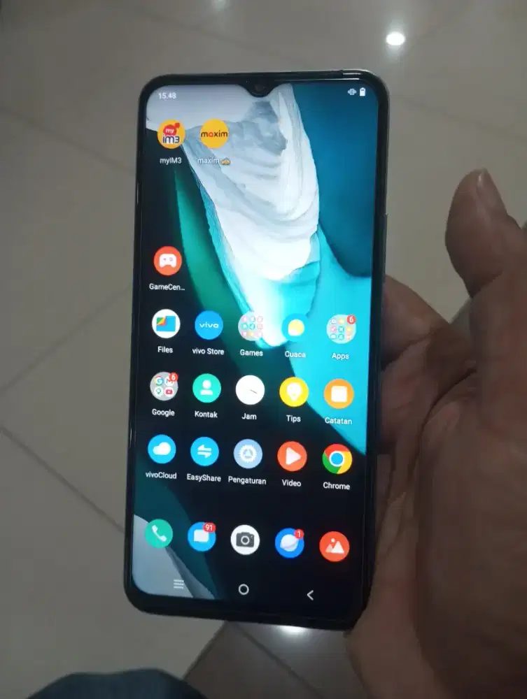 Vivo Y15s ori ram 3/32 kondisi normal