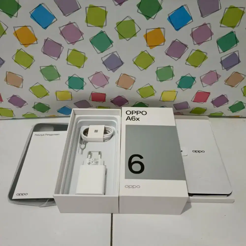 Hp Oppo A6x RAM 6/128GB Resmi Fullset
