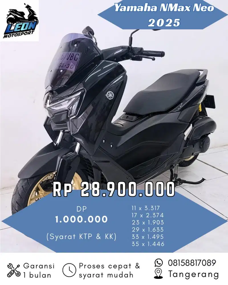Nmax neo 2025, jual beli motor seken