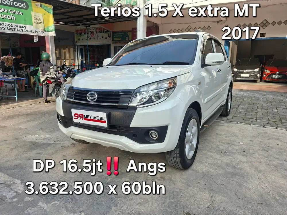 DP 16.5jt‼️ Terios 1.5 X MT 2017