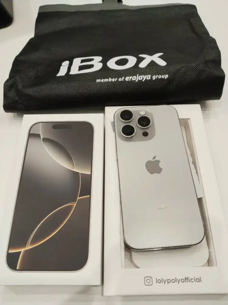 iPhone 16 pro 128gb Natural Titanium ibox