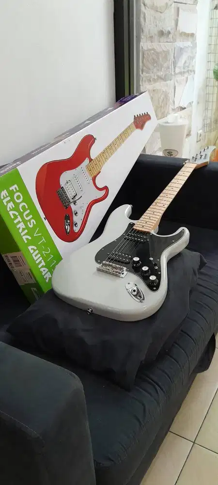 Kramer Focus VT-211S Stratocaster Upgrade Blacktop Original