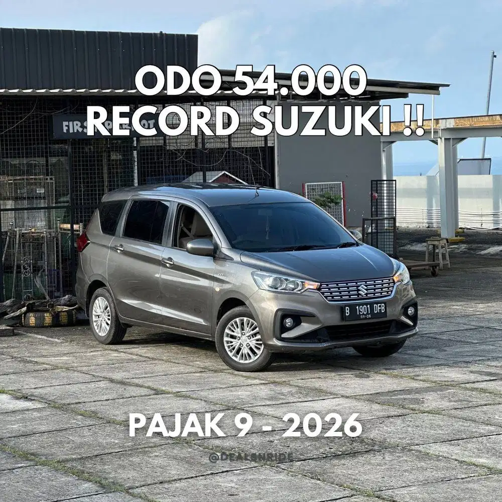 KM 54.000 ANTIKK !! PAJAK 9/2026 SUZUKI ERTIGA GL 2021 SIAP PAKAI