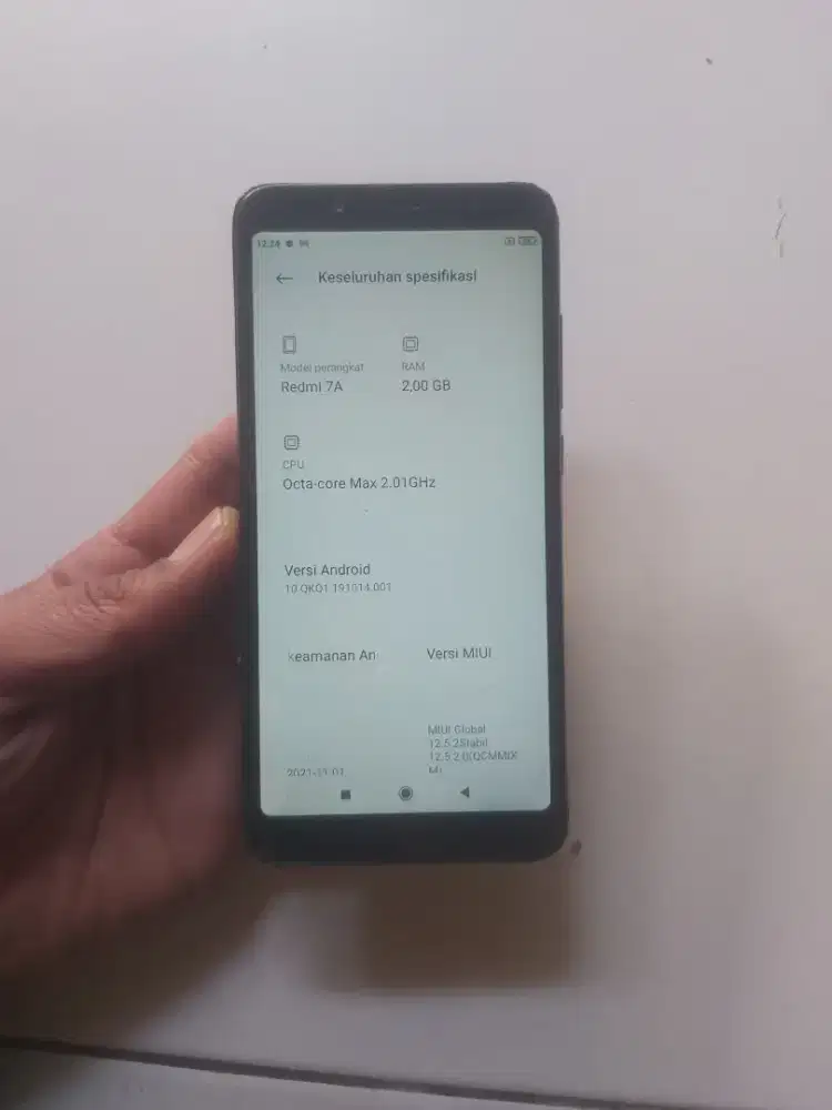 HP MURAH XIAOMI REDMI 7A 4G 2GB/16GB MINUS
