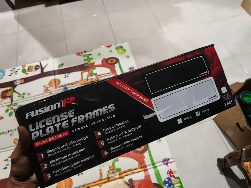 Tempat plat nomer mobil