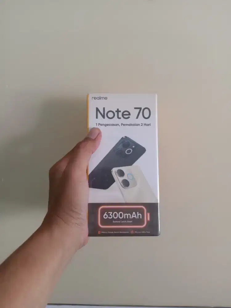[ Fast respon WA ] Realme Note 70 4/128 Garansi resmi 1thn