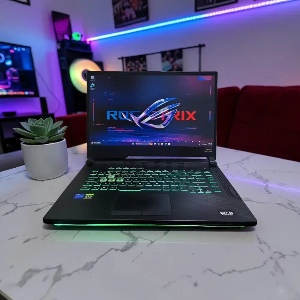 Asus Rog G512LV Core i7 Ram 16/512gb Ssd Dual Vga Nvidia Rtx COD