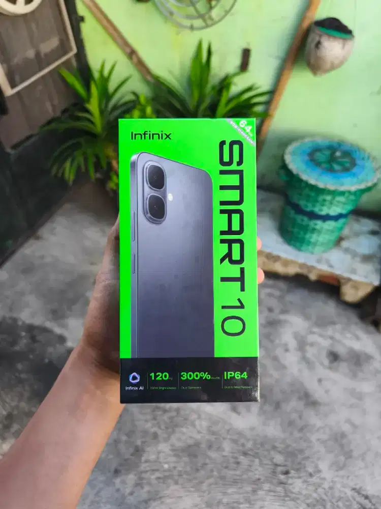 Infinix Smart 10 4/64 Baru Segel Garansi Resmi