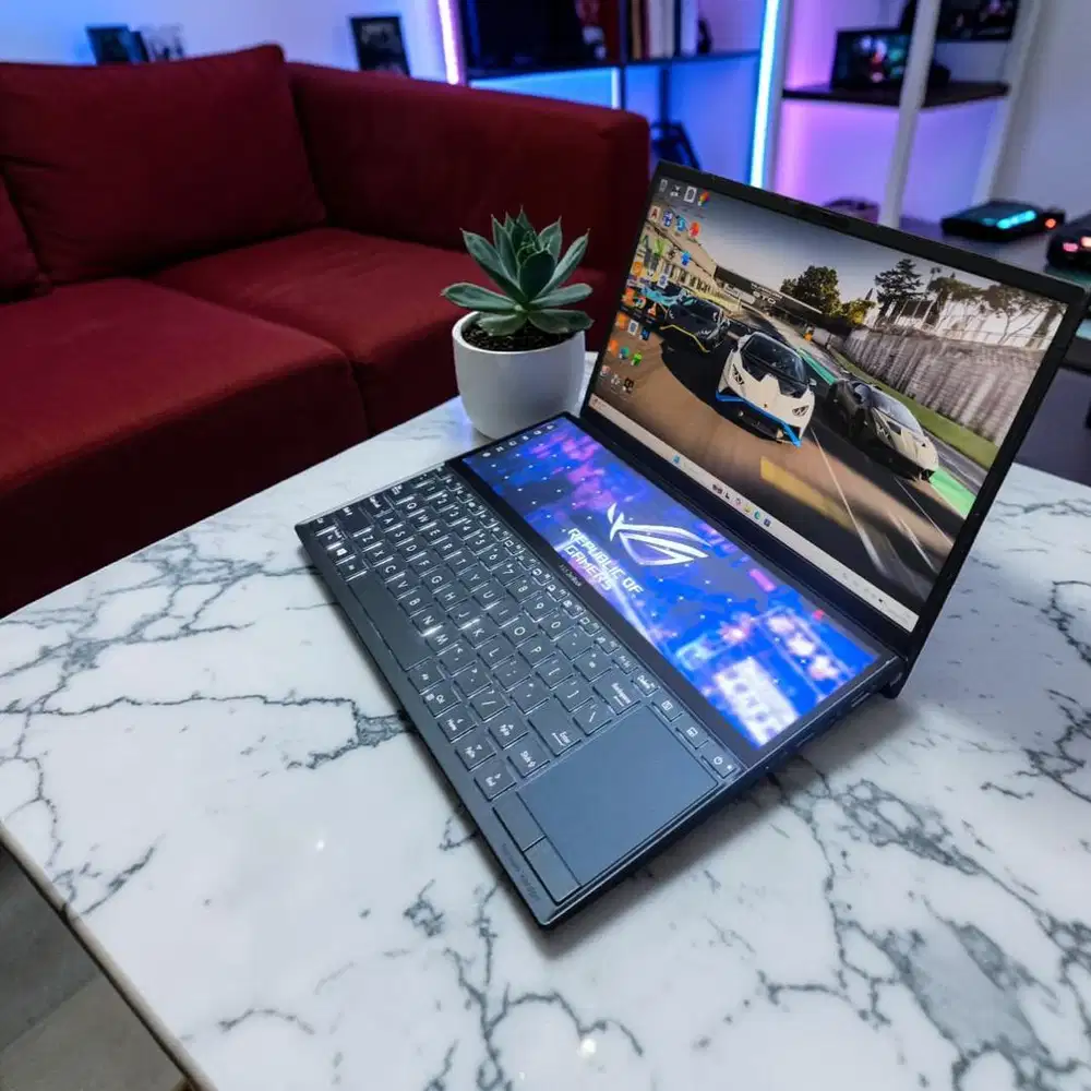 Laptop ASUS ZENBOOK DUO FLy Core i7 Ram 16/1Tera Ssd Dual Vga COD