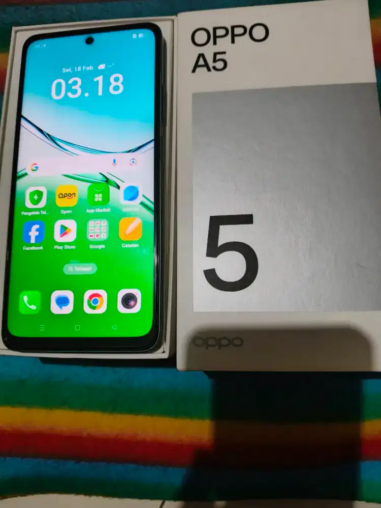 oppo A5 ram 8/256 fulset mulus