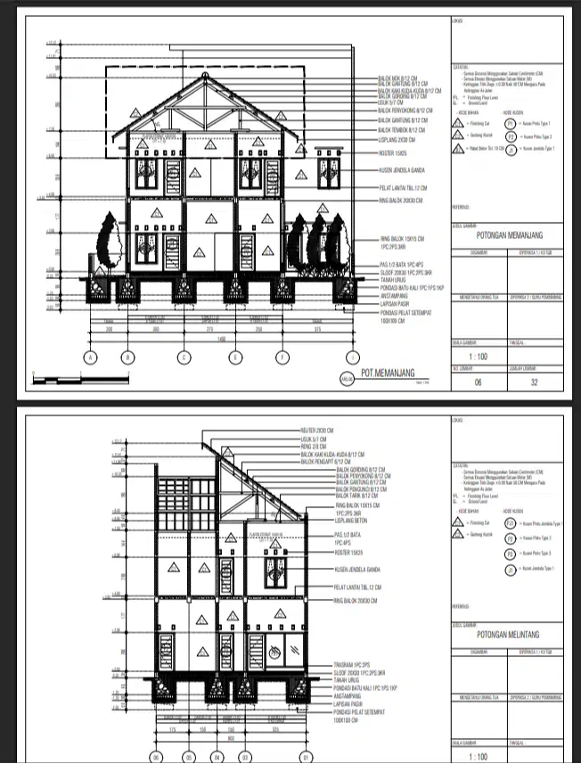 Jasa Pelaksana & Desain Bangunan 2D, 3D,RAB, Perhitungan Struktur