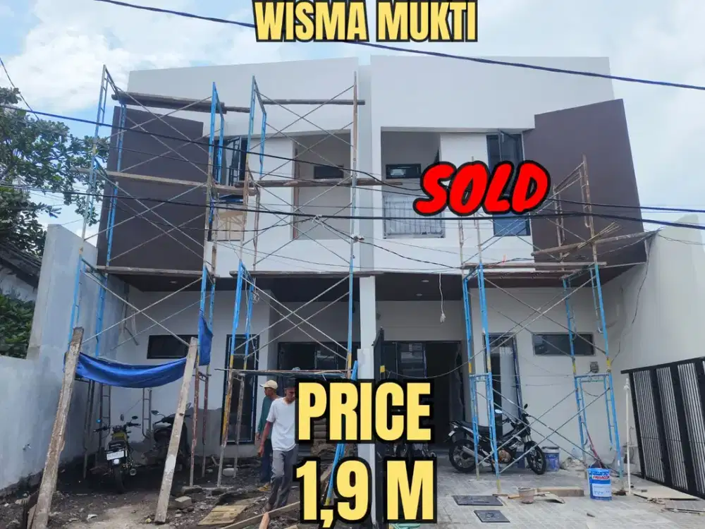 ‼️SISA 1 UNIT BARU GRESSS‼️RUMAH KLAMPIS SEMOLO WISMA MUKTI SURABAYA TIMUR. DEKAT KAMPUS, SEKOLAH, MERR, KERTAJAYA, MANYAR, DHARMA HUSADA, SEMOLOWARU