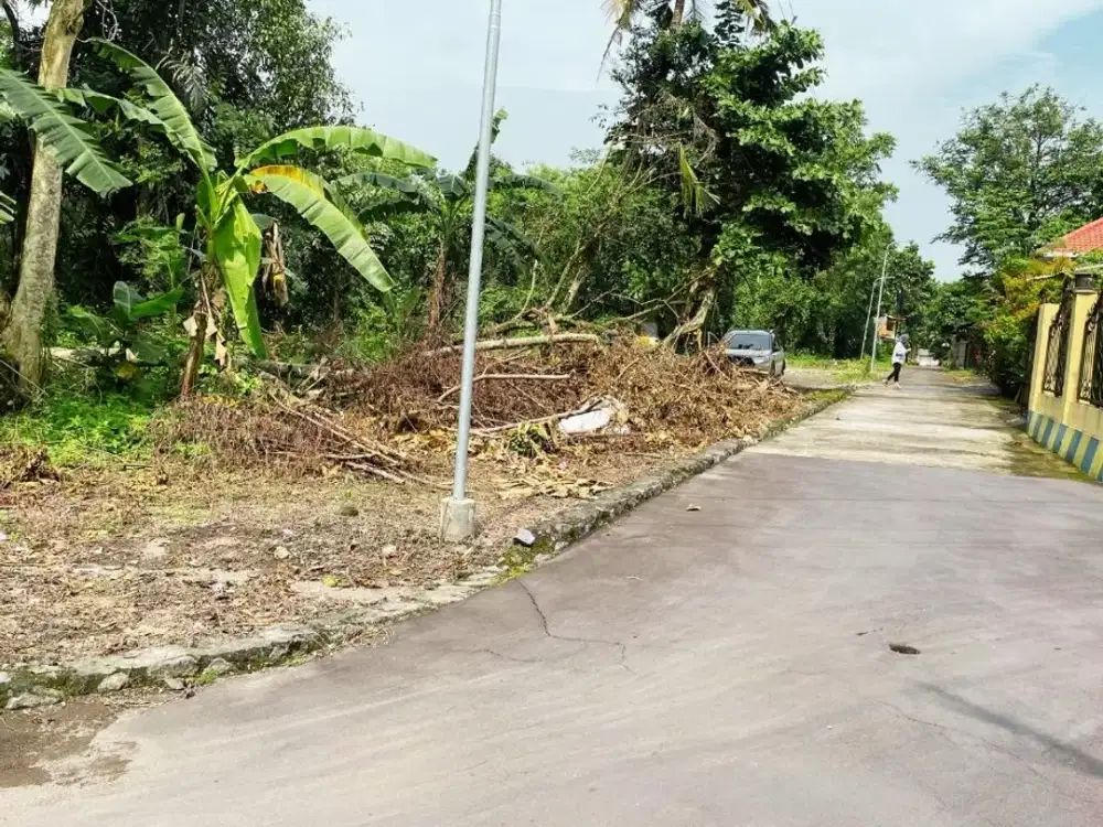 Tanah  Area Denggung Siap AJB , 100 Meter Jalan Raya