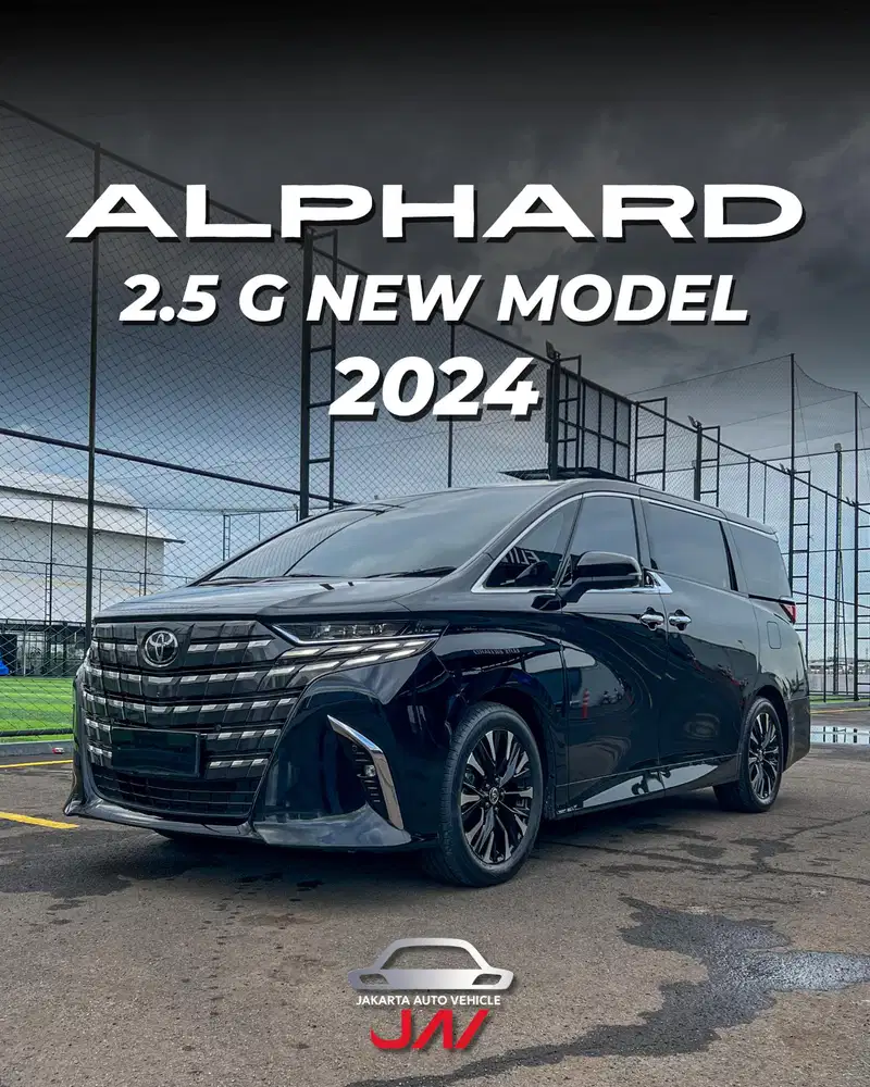 TOYOTA ALPHARD 2.5 G NEW MODEL 2024 / LIKE NEW / MINT CONDITION