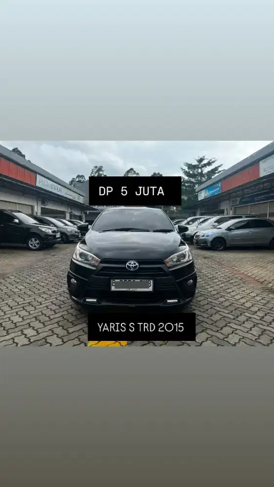 DP PROMO 5JT YARIS S TRD 2015 BLACK