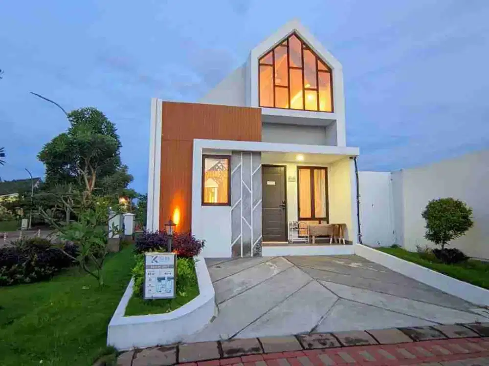 Rumah Siap Huni Fasilitas Kolam Renang akses 15 menit ke Exit Tol Sentul dan Stasiun