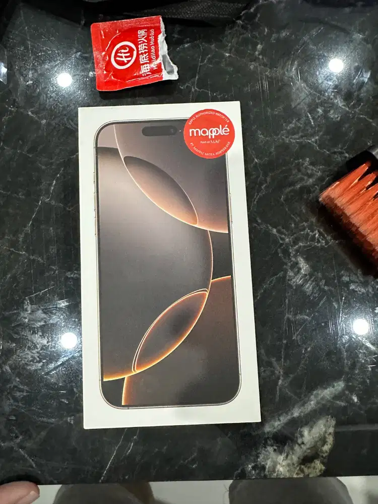 iPhone 16 Pro Max Desert Titanium BH 100% CC 61