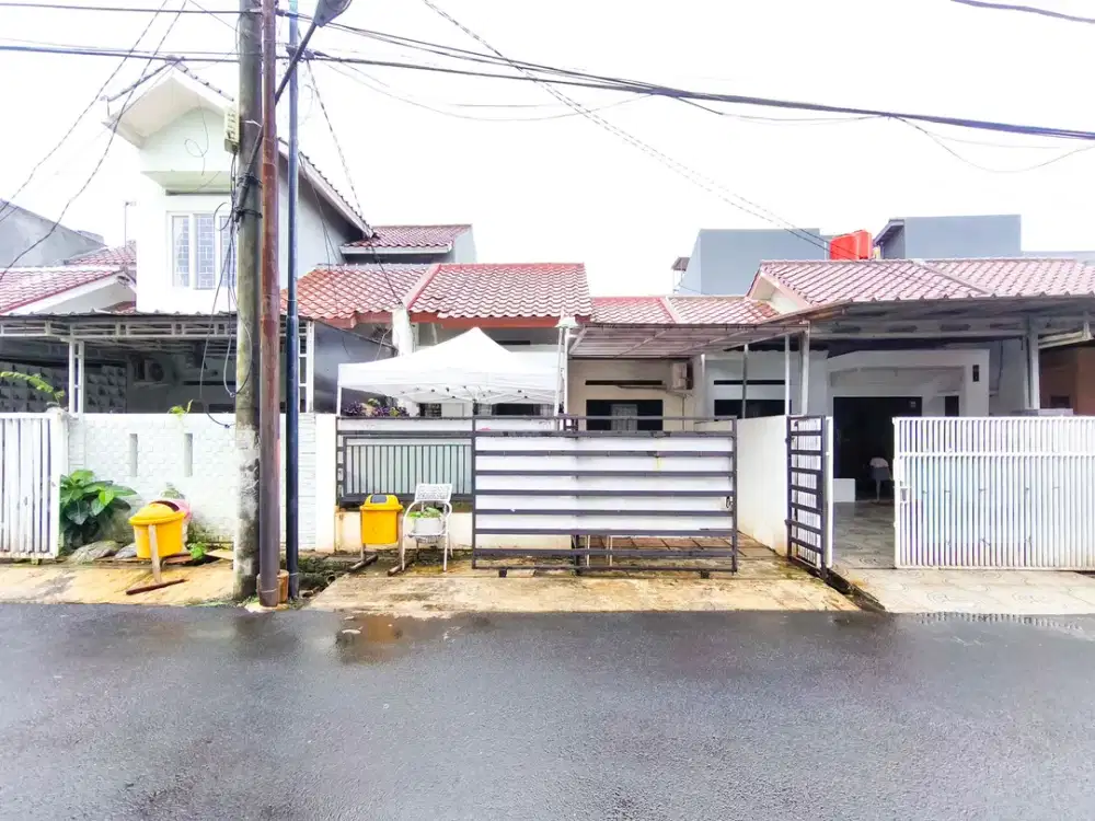 Rumah Bebas Banjir 15 menit ke Gerbang Tol Joglo 1 Hadap Utara J-42406