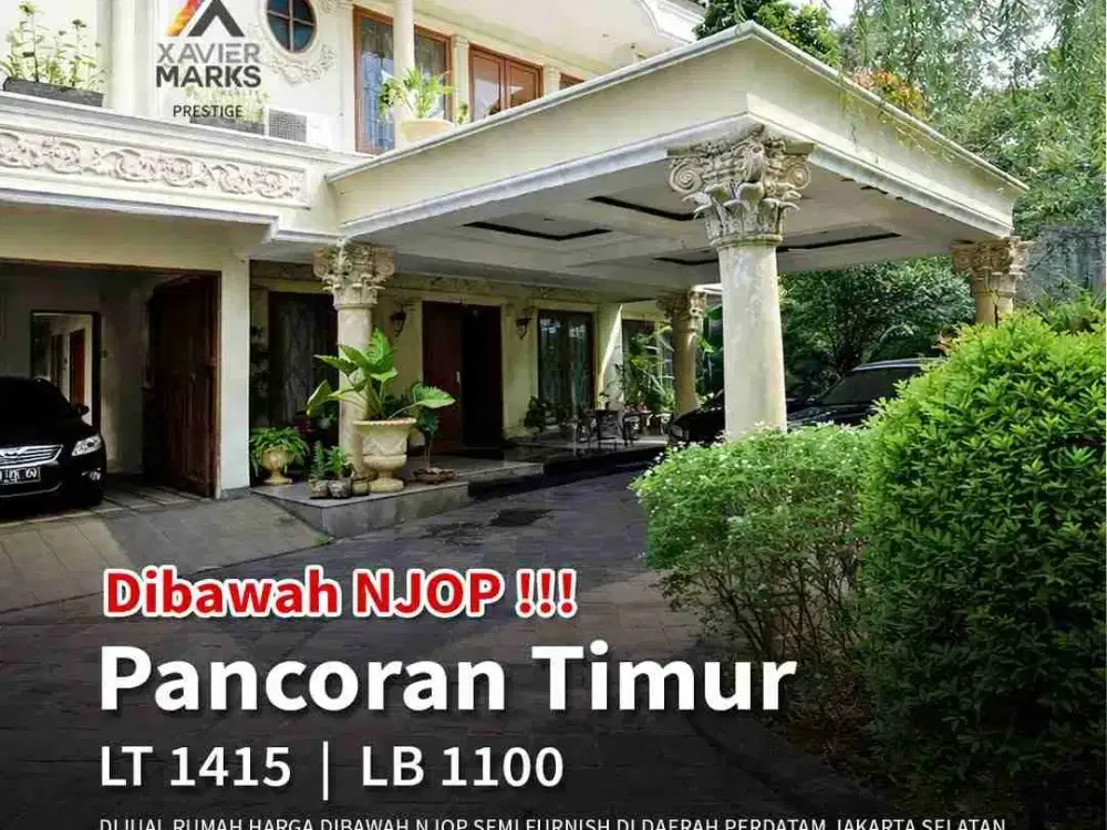 DIJUAL – RUMAH BESAR PERDATAM PANCORAN JAKARTA SELATAN

Detail Properti:
• SHM & IMB
• Luas Tanah 1.415 m²
• Luas Bangunan ±1.100 m²

 Lantai 1:
• 2 Kamar Tidur
• 4 Kamar Mandi
• AC 6 Unit
• Gudang 1
• Ruang Shalat

Lantai 2:
• 4 + 2 Kamar Tidur
• 6 + 2 K