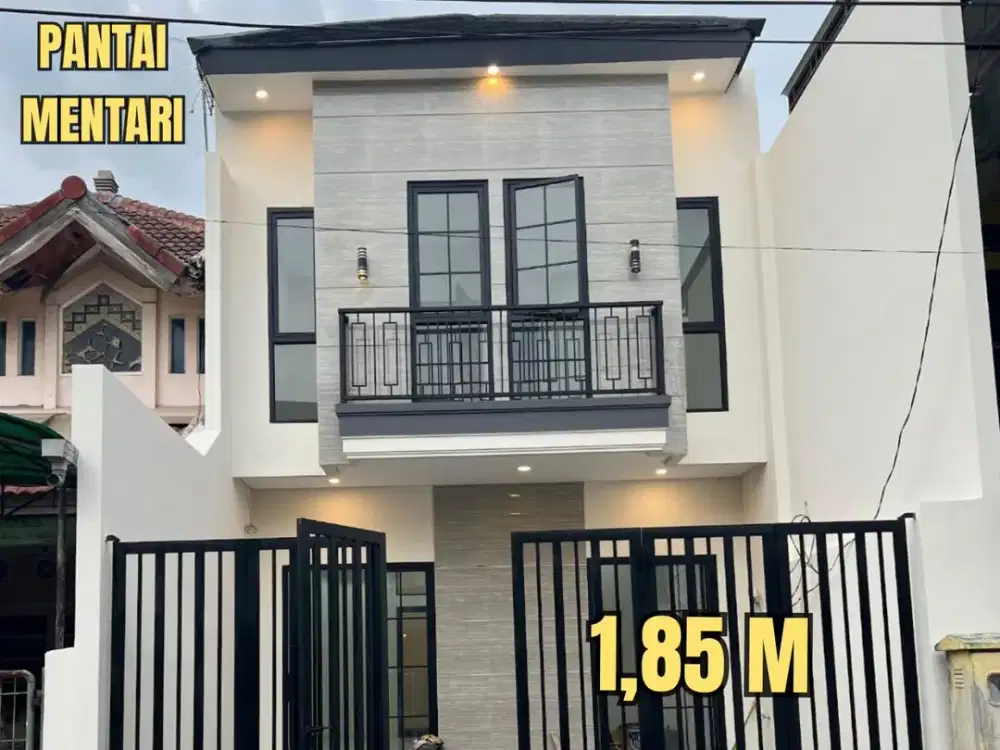 ‼️BARU GRESS‼️RUMAH PANTAI MENTARI MODERN MINIMALIS KENJERAN. DEKAT MULYOSARI, SUTOREJO, RS MITRA KELUARGA, MERR, SURAMADU, PAKUWON CITY, Dsb