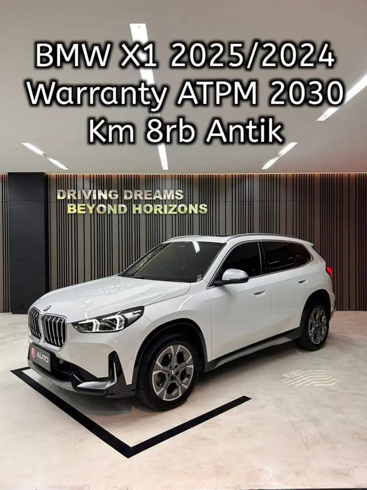 BMW X1 sDrive18i 2024 Putih Km8rb B2139PIO New Model Panoramic