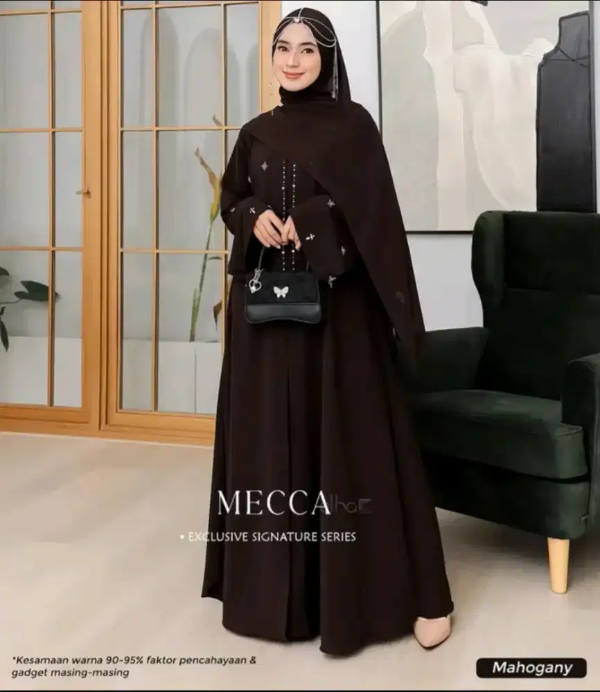 Mecca Dress Gamis Lebaran Gamis Premium