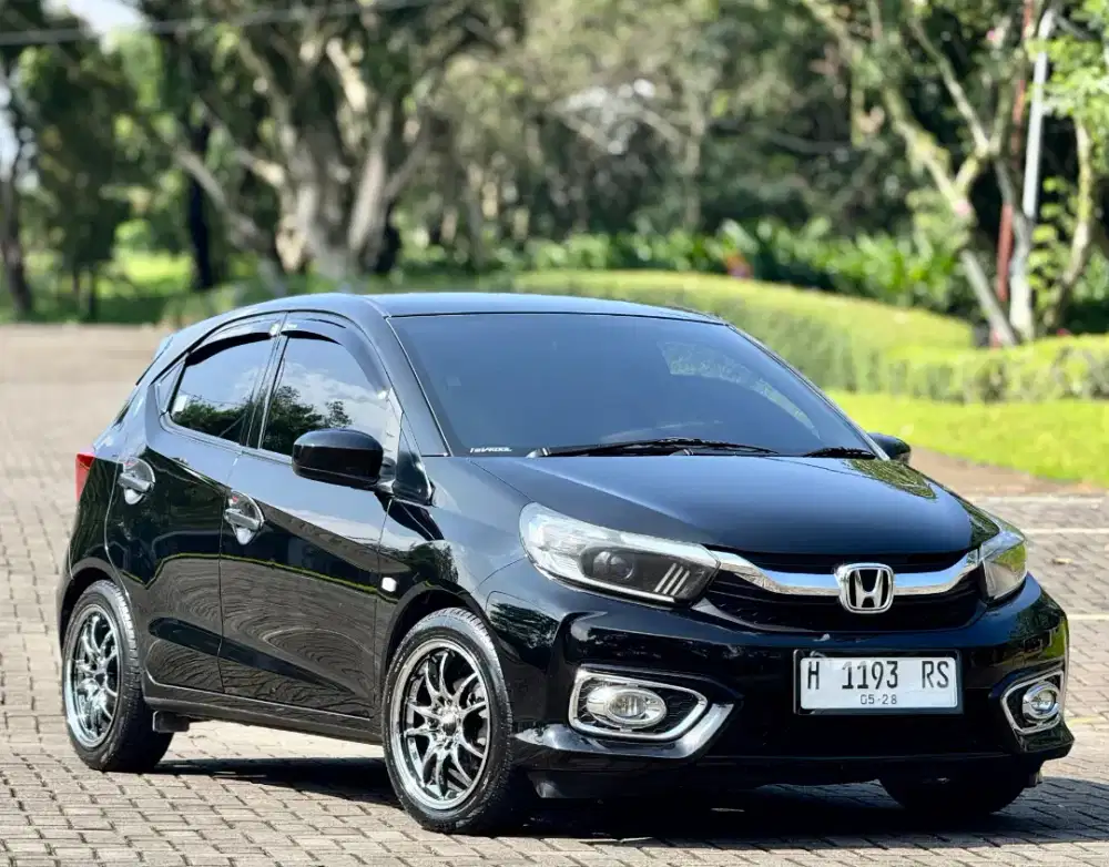 DP 14 jt! Km 50rb! Honda Brio E Matic 2019 CVT Antik Spt Baru!!