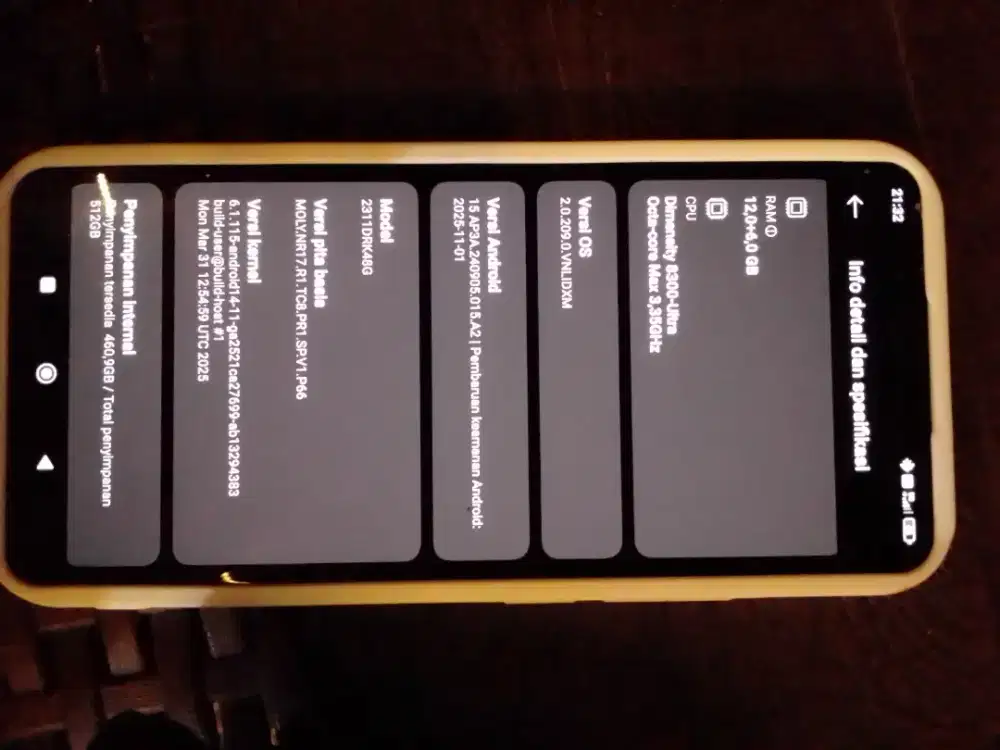 FS HP POCO X6 PRO 5G 12/512 BATAANGAN AMAN