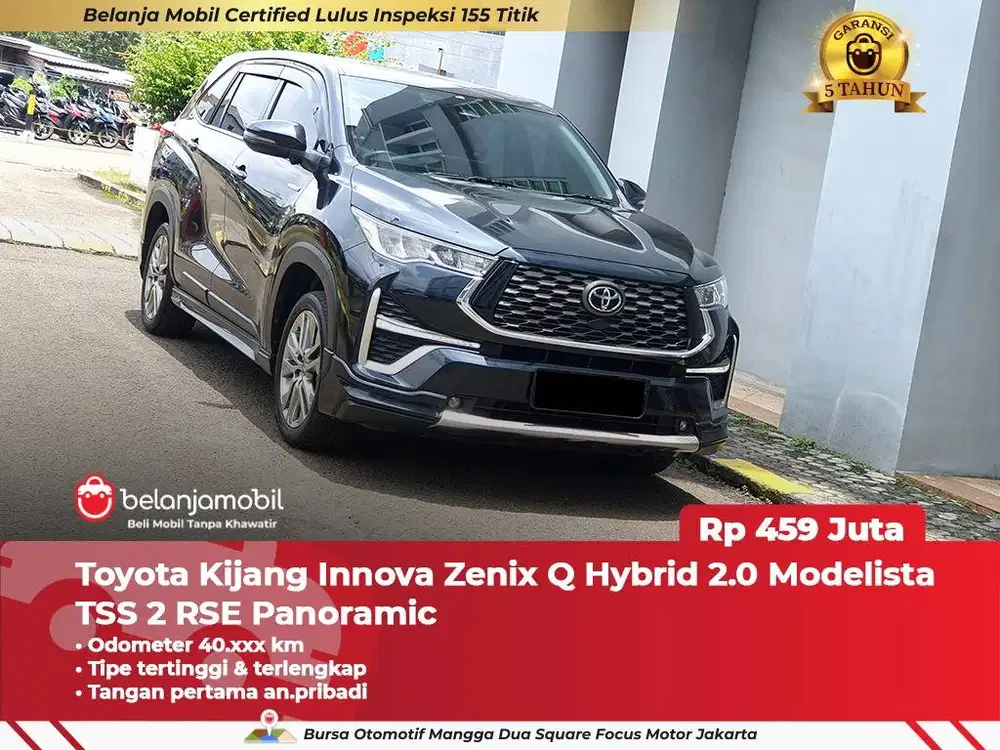 [FULLSPEC] Toyota Innova Zenix Q Hybrid 2.0 Modelista TSS 2023/2024