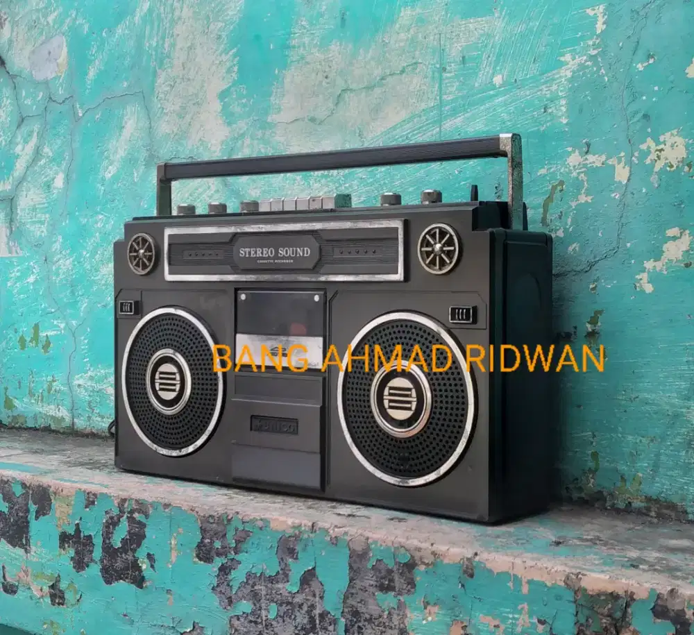 boombox tape kaset pita antik jadul kuno tua klasik UNICO. tanpa radio