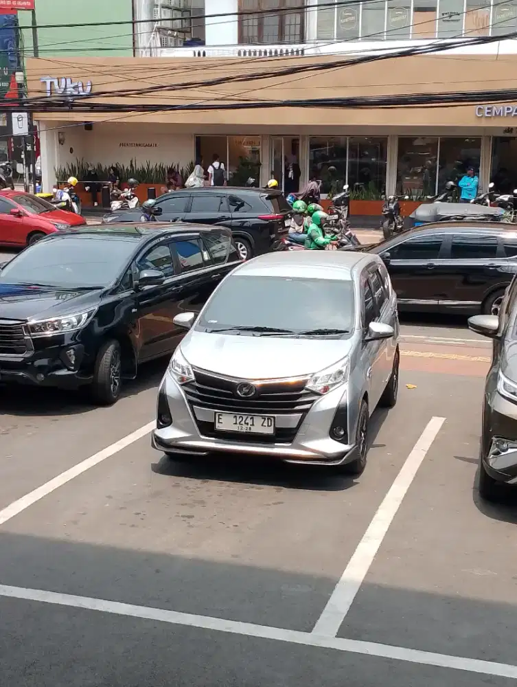 Calya facelift 2019 tipe E silver metalik