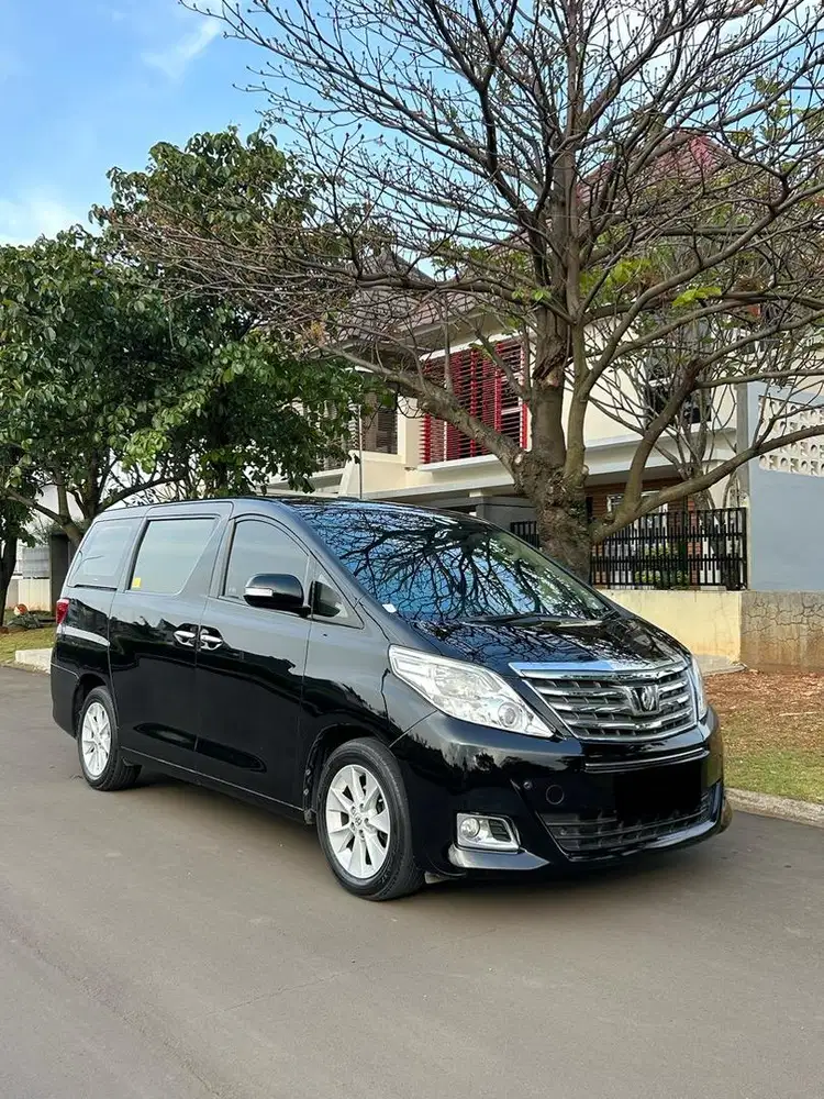 Masih plastikan!! ALPHARD G AT 2012 ISTIMEWA